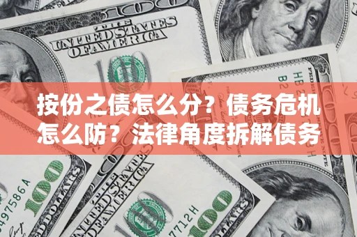 北京按份之债怎么分？债务危机怎么防？法律角度拆解债务分配与风险自保指南