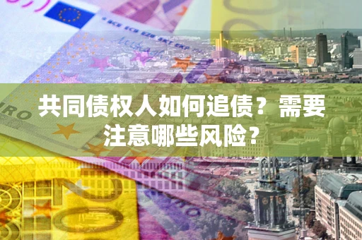北京共同债权人如何追债？需要注意哪些风险？