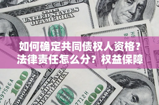 北京如何确定共同债权人资格？法律责任怎么分？权益保障技巧揭秘！