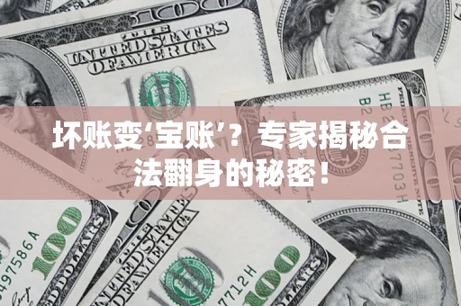 北京坏账变‘宝账’？专家揭秘合法翻身的秘密！