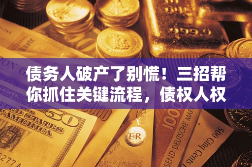 北京债务人破产了别慌！三招帮你抓住关键流程，债权人权益不再缩水