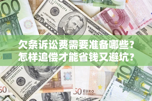 北京欠条诉讼费需要准备哪些？怎样追偿才能省钱又避坑？