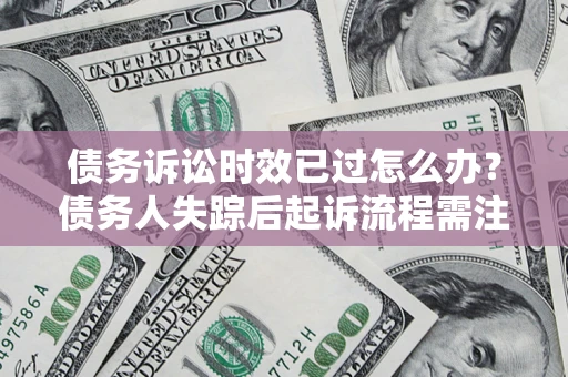 北京债务诉讼时效已过怎么办？债务人失踪后起诉流程需注意什么？