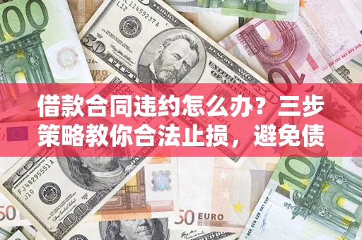 北京借款合同违约怎么办？三步策略教你合法止损，避免债务危机升级