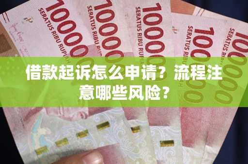 北京借款起诉怎么申请？流程注意哪些风险？