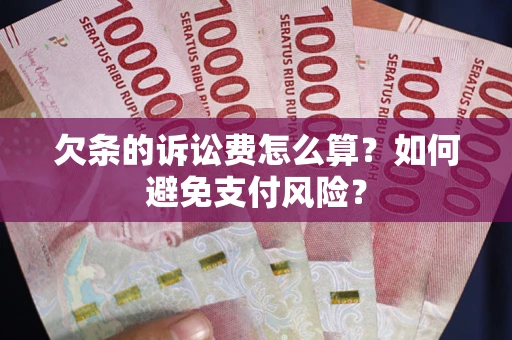 北京欠条的诉讼费怎么算？如何避免支付风险？